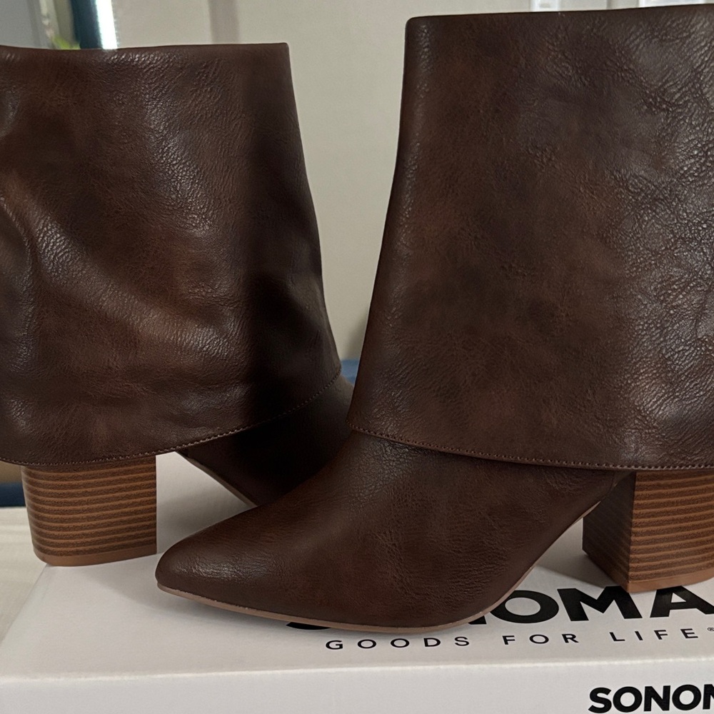 Sonoma Women's Rich Brown Ankle Booties
